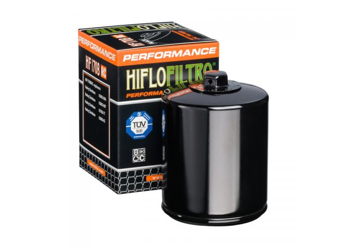 Filtru Ulei HF170B Racing Negru Hiflofiltro Harley 63796-77 , 63805-80A , 63805-80T , 63806-83